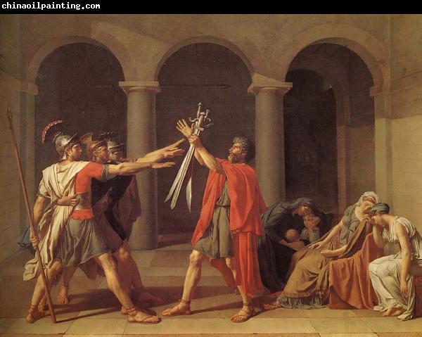 Jacques-Louis David Oath of the Horatii