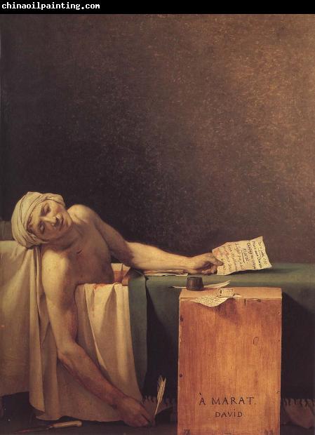 Jacques-Louis David Marats dod