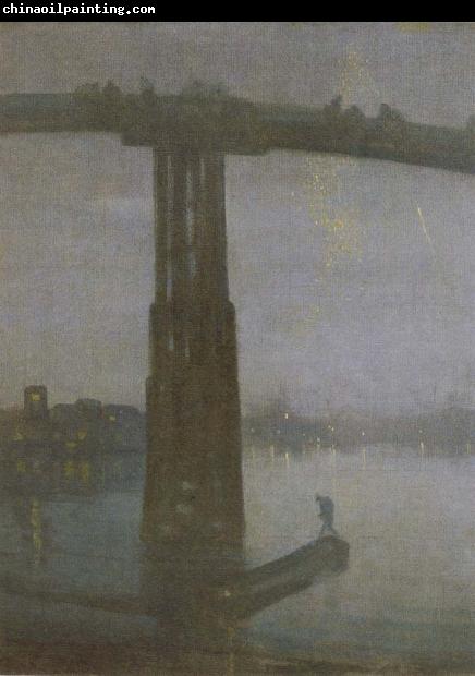 James Abbott McNeil Whistler Nocturne in Blue and Gold