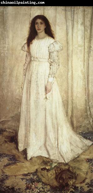 James Mcneill Whistler The girl in white