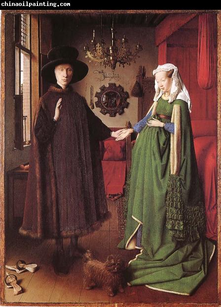 Jan Van Eyck The couple Arnolfinis brollop