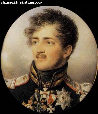 Jean Baptiste Isabey Prince August of Prussia