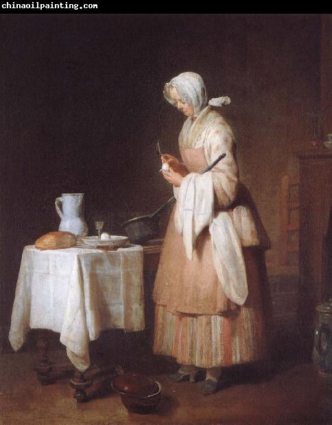 Jean Baptiste Simeon Chardin Barnjungfrun