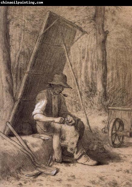 Jean Francois Millet The Road Mender