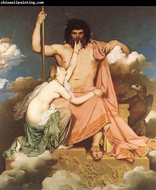 Jean-Auguste Dominique Ingres Thetis bonfaller Zeus