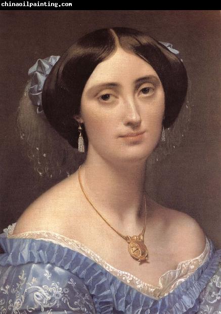 Jean-Auguste Dominique Ingres Study of Princess in detail