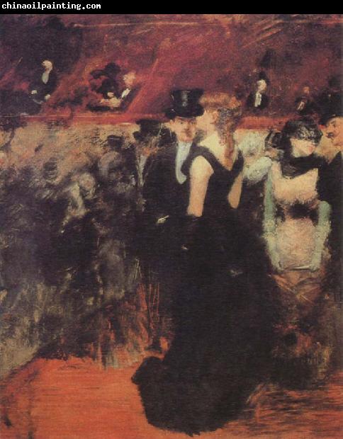 Jean-Louis Forain Ball at the Paris Opera