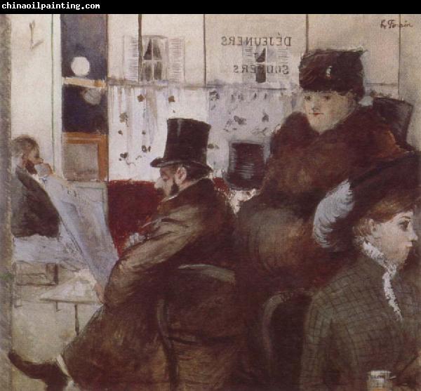 Jean-Louis Forain In the  Cafe