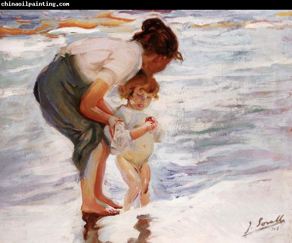 Joaquin Sorolla Y Bastida On the Beach