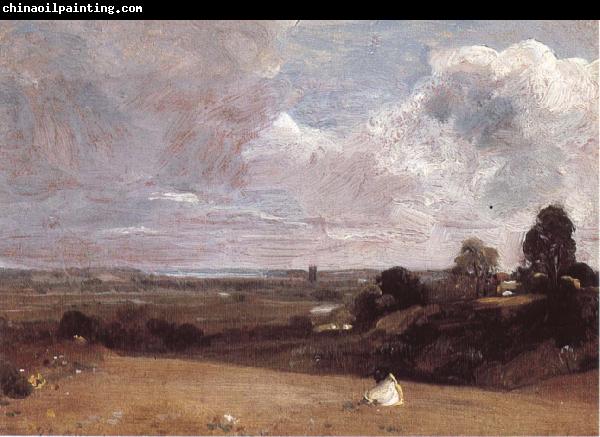 John Constable Dedham seen from Langham