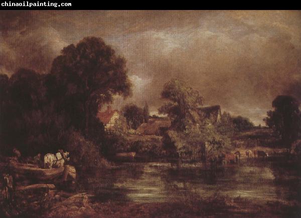 John Constable The white hasten