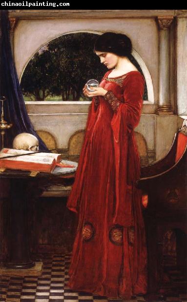 John William Waterhouse The Crystal Ball