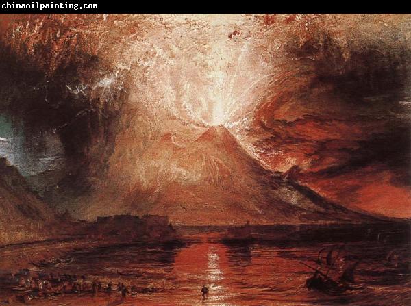 Joseph Mallord William Turner Volcano erupt