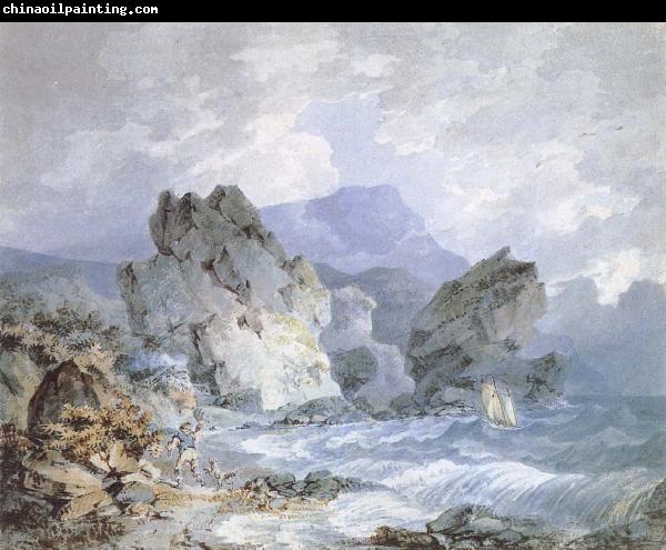 Joseph Mallord William Turner Landscape of Seashore