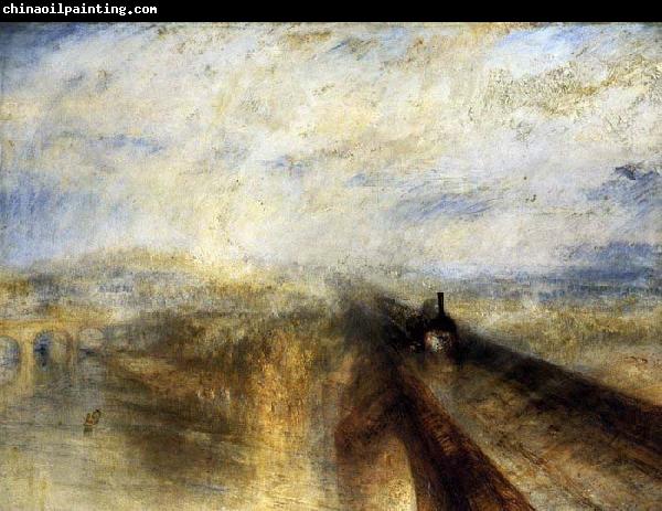 Joseph Mallord William Turner Rain, Steam and Speed The Great Western Railway before 1844