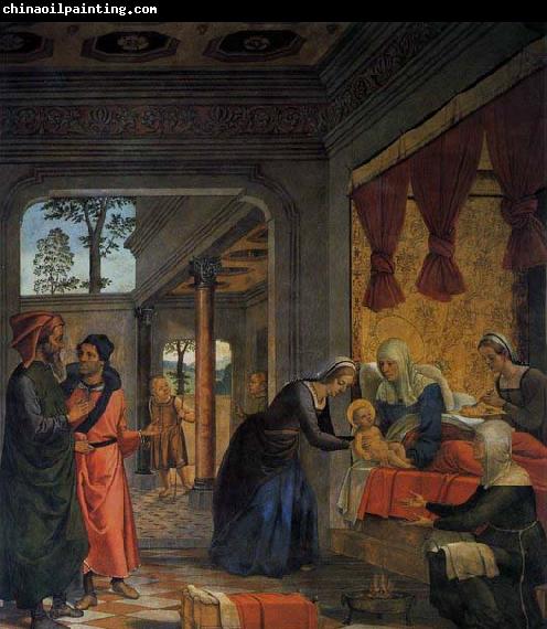 Juan de Borgona The Birth of the Virgin