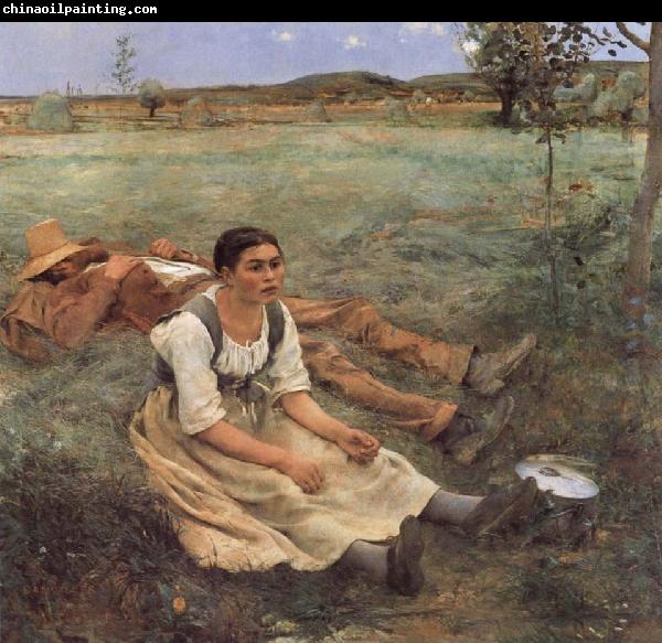 Jules Bastien-Lepage Haymaking