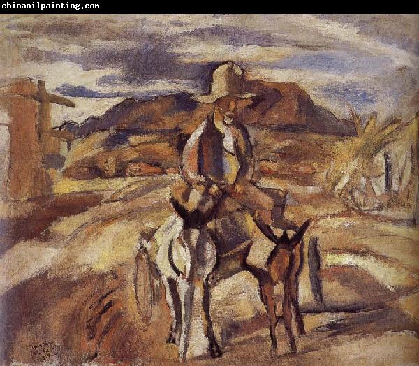 Jules Pascin Mexico-s old people