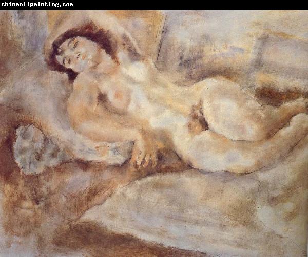 Jules Pascin Accumbent Mary