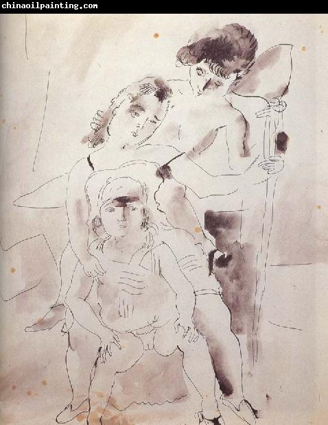 Jules Pascin Woman and lass