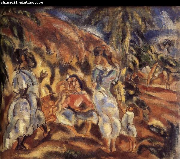 Jules Pascin Landscape of Cuba