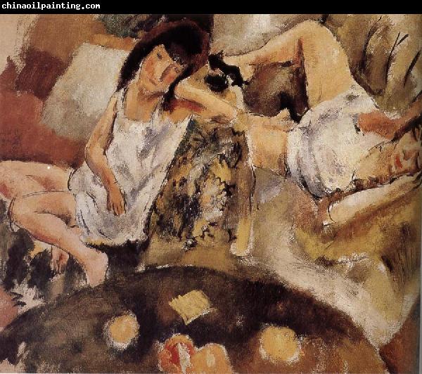 Jules Pascin Sleeping