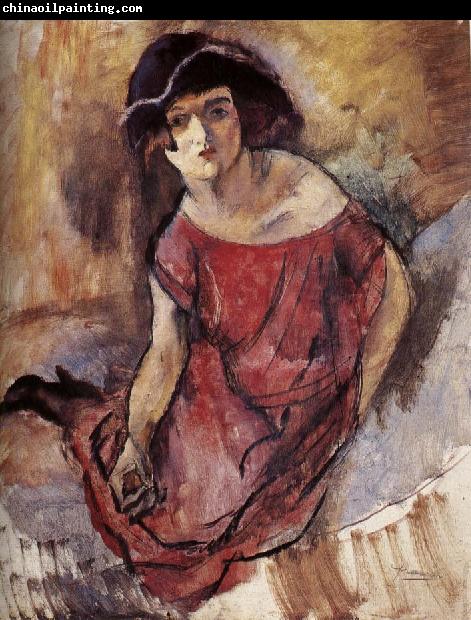 Jules Pascin The beautiful girl from England