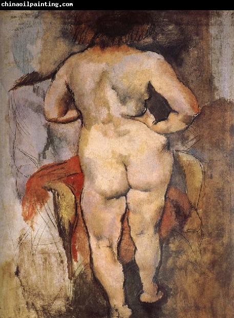 Jules Pascin A view of Venus-s back