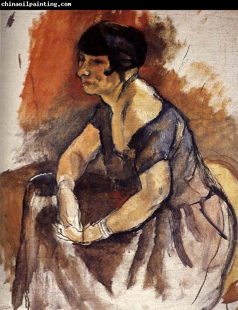 Jules Pascin Lady  Portrait of Andora