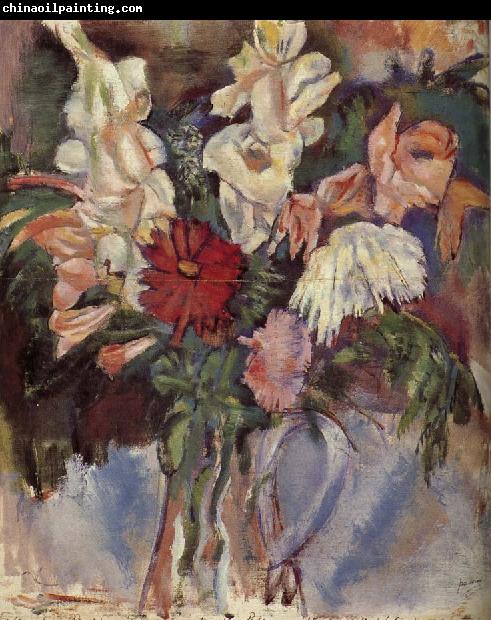 Jules Pascin Flower and vase