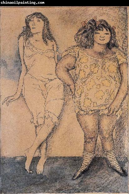 Jules Pascin Two lady