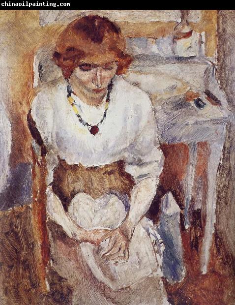 Jules Pascin Portrait of Aiermina