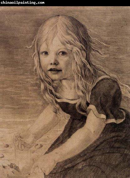 Karl friedrich schinkel Portrait of the Artist-s Daughter