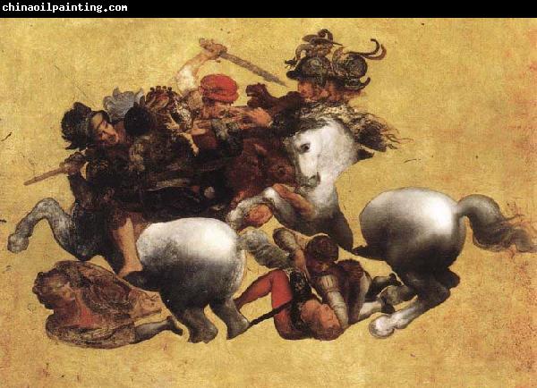 LEONARDO da Vinci Battle of Anghiari