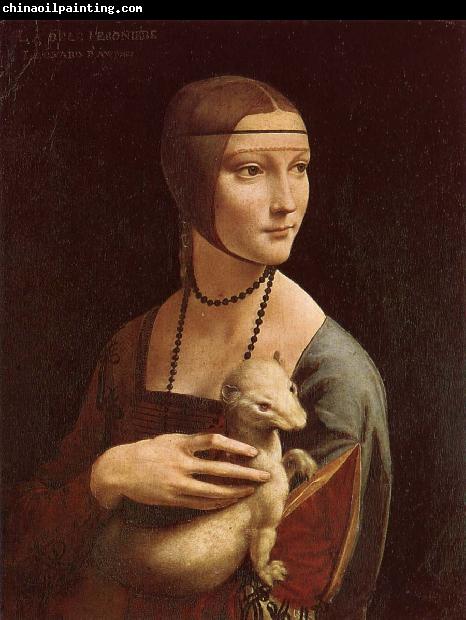 LEONARDO da Vinci Lady with Ermine