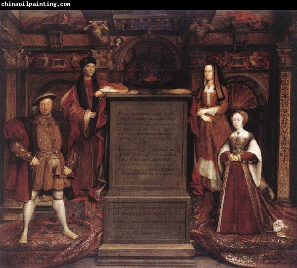 Leemput, Remigius van Henry VII, Elizabeth of York, Henry VIII, and Jane Seymour