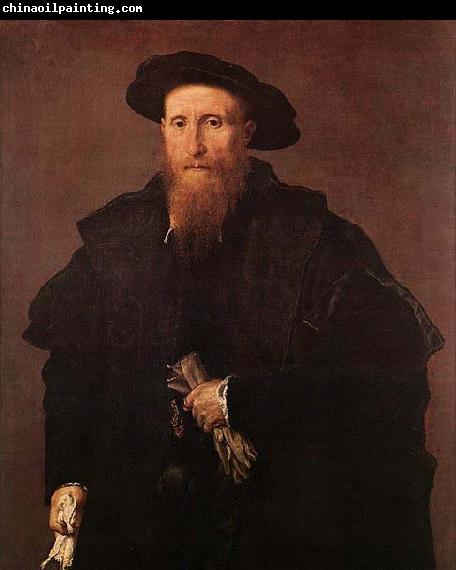 Lorenzo Lotto Gentleman with Gloves