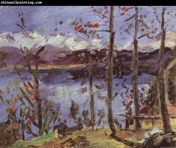 Lovis Corinth Easter at Lake Walchen