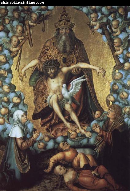 Lucas  Cranach The Trinity