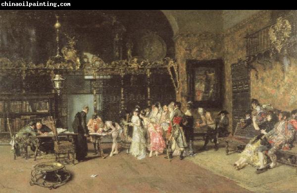 Mariano Fortuny y Marsal At the Vicarage