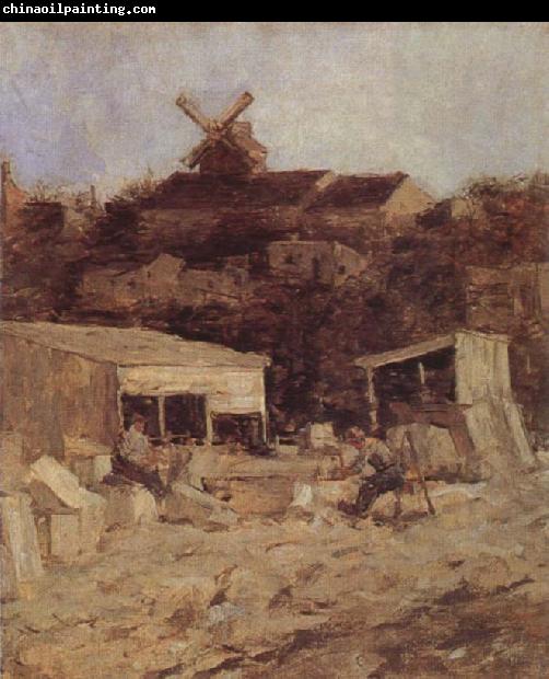 Matthijs Maris Quarry at Montmartre