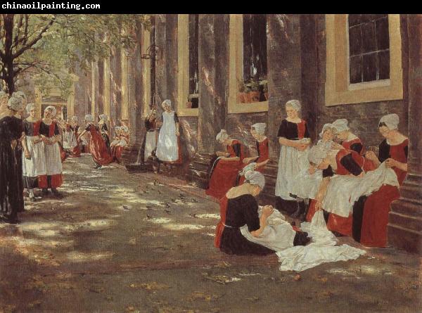 Max Liebermann The Orphanage at Amsterdam