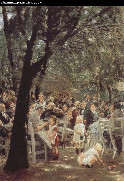 Max Liebermann Munich Beer Garden