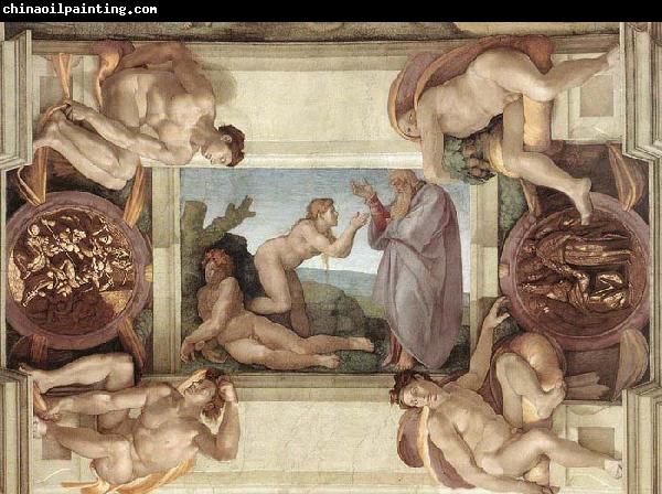 Michelangelo Buonarroti Creation of Eve