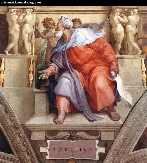 Michelangelo Buonarroti Ezekiel