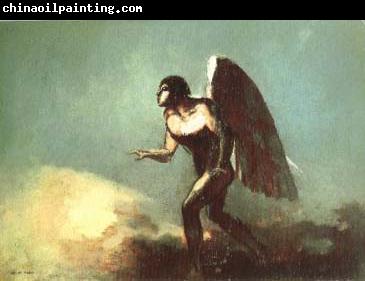 Odilon Redon The Winged Man or the Fallen Angel