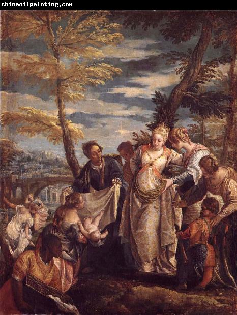 Paolo Veronese Moses found in the reeds