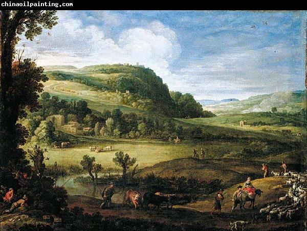 Paul Bril An Extensive Landscape