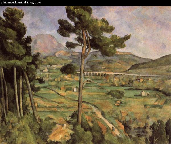 Paul Cezanne Mont Sainte Victoire seen from Bellevue