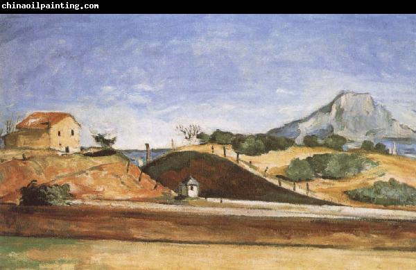 Paul Cezanne The Railway cutting